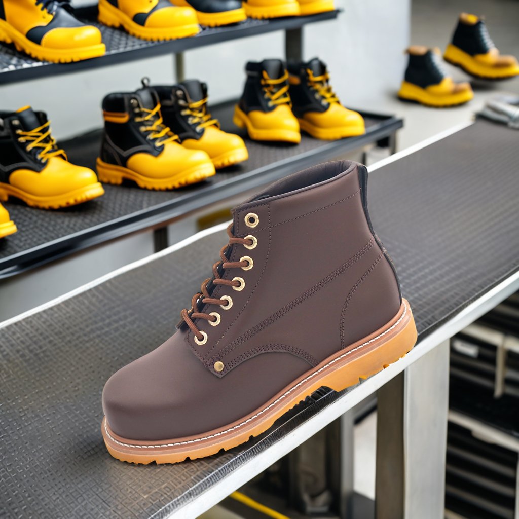 Men's Work Safety Shoes with Rubber Soles Factory-Price Welding Work Boot for Summer Winter Spring Autumn