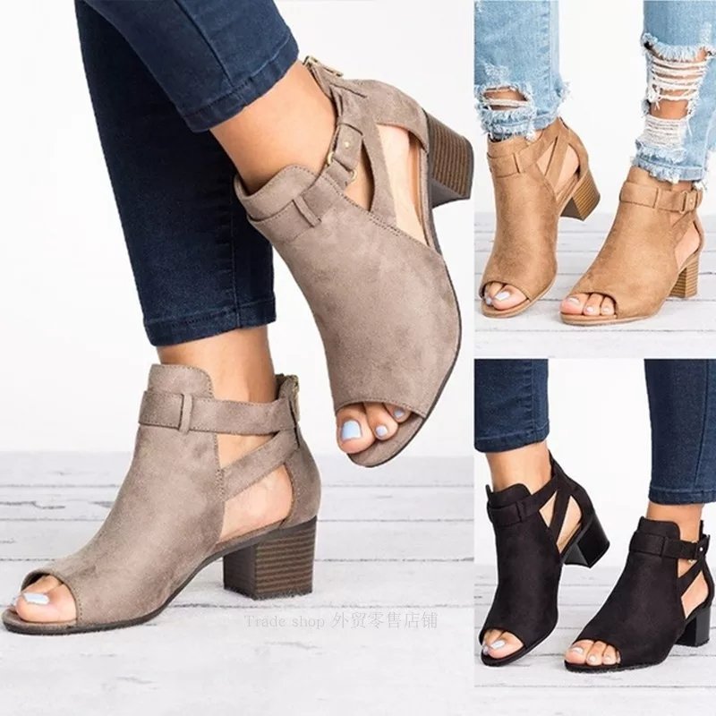 Gladiator Sandals Women Platform Ladies Sewing Shoes Boots Peep toe Women Fashion Comfortable Sandals Female Summer