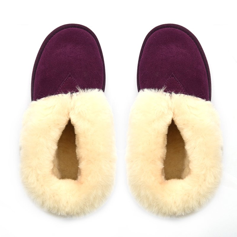 stylish customizable winter 100% sheepskin fur fancy warm waterproof furry ankle snow boots for women ladies