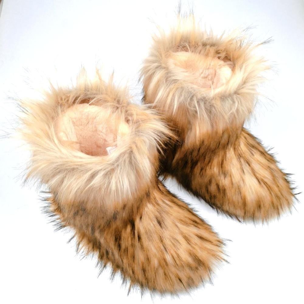 New wholesale winter fur snow boots real fur boots
