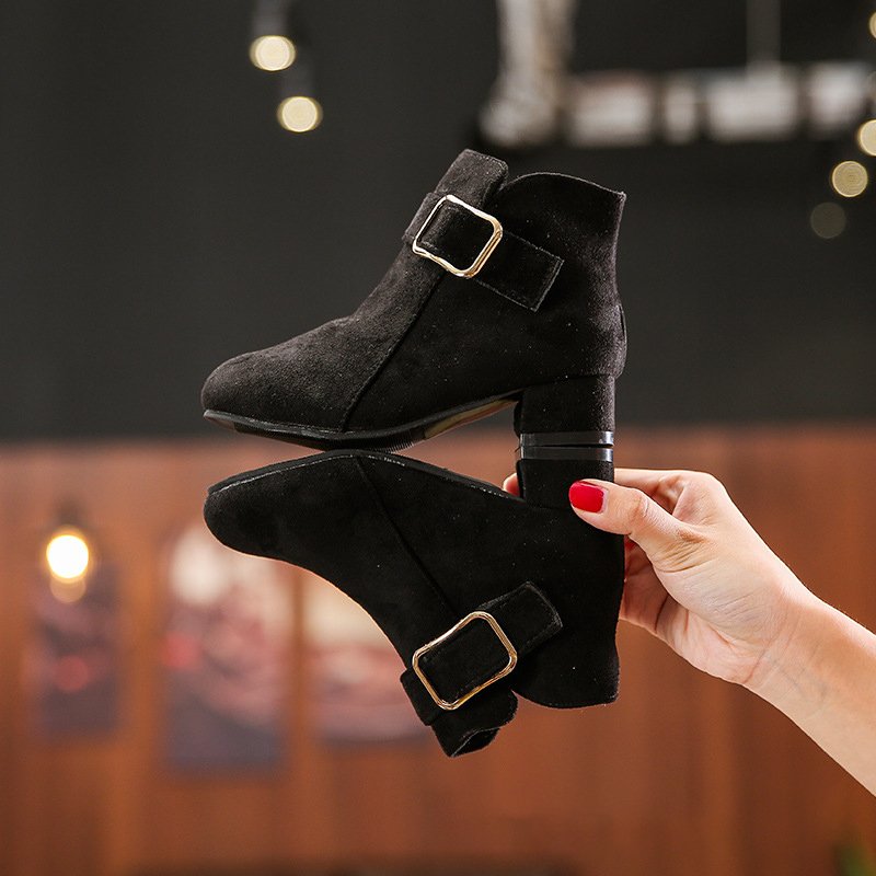 2024 New Fashion Autumn Winter Sweet Baby Wear Shoes Princess Baby Girl Casual Boots