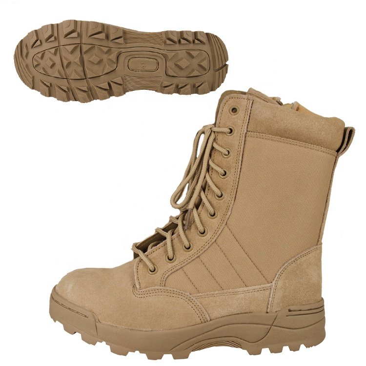 Summer Breathable Training Men's Shoes Outdoor Work Wear Work Hiking Boots High Top Boots