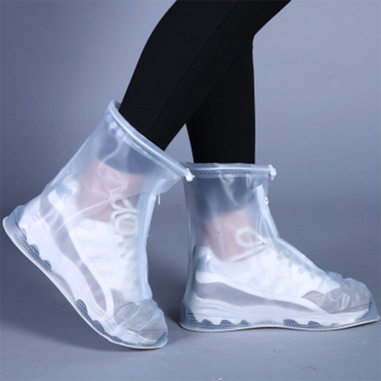 Reusable PVC Rain Shoe Protective cover Non Slip Boots Protector Covers Waterproof Overshoe