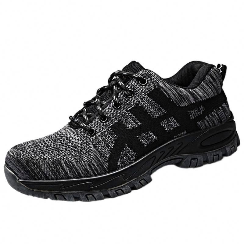 wholesale Cheap Price Men Work Safety Shoes sports Boots with Steel Toe and Steel Plate