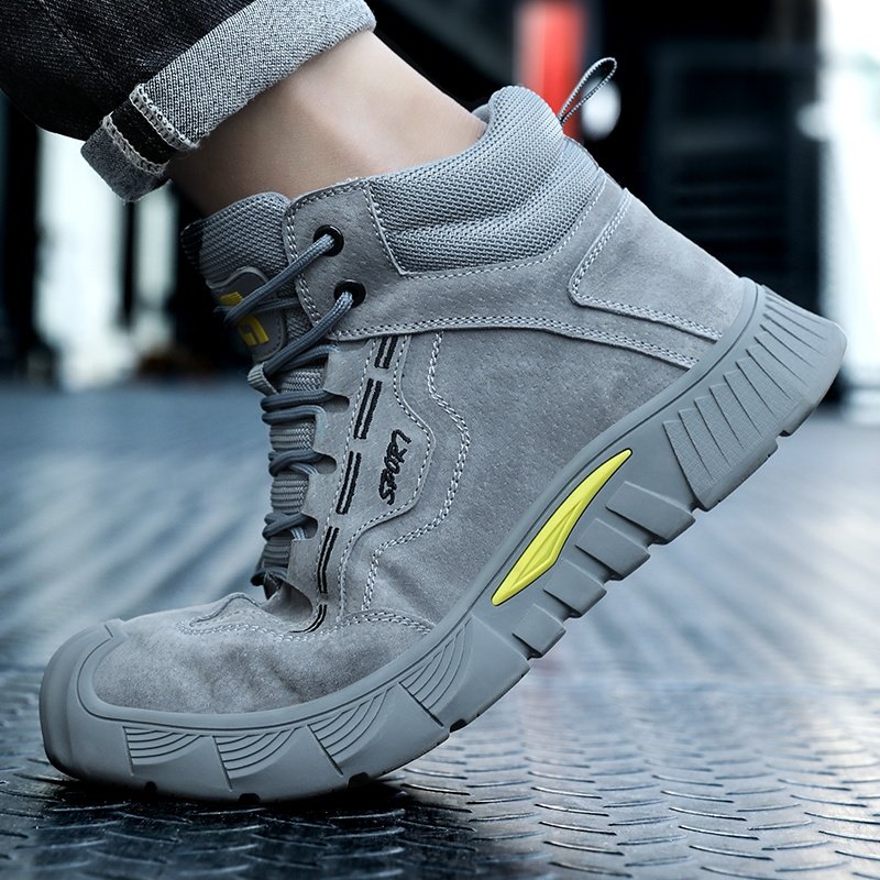 GUYISA Popular European Standard CE Breathable Safety Shoes Lightweight Breathable Industrial Construction Work Boots