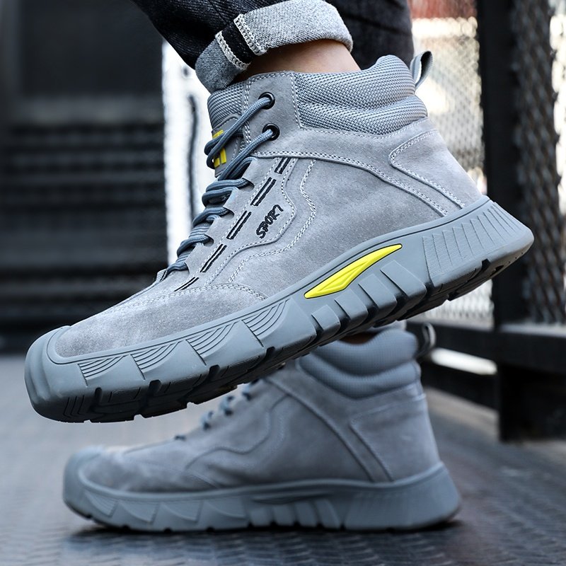 GUYISA Popular European Standard CE Breathable Safety Shoes Lightweight Breathable Industrial Construction Work Boots