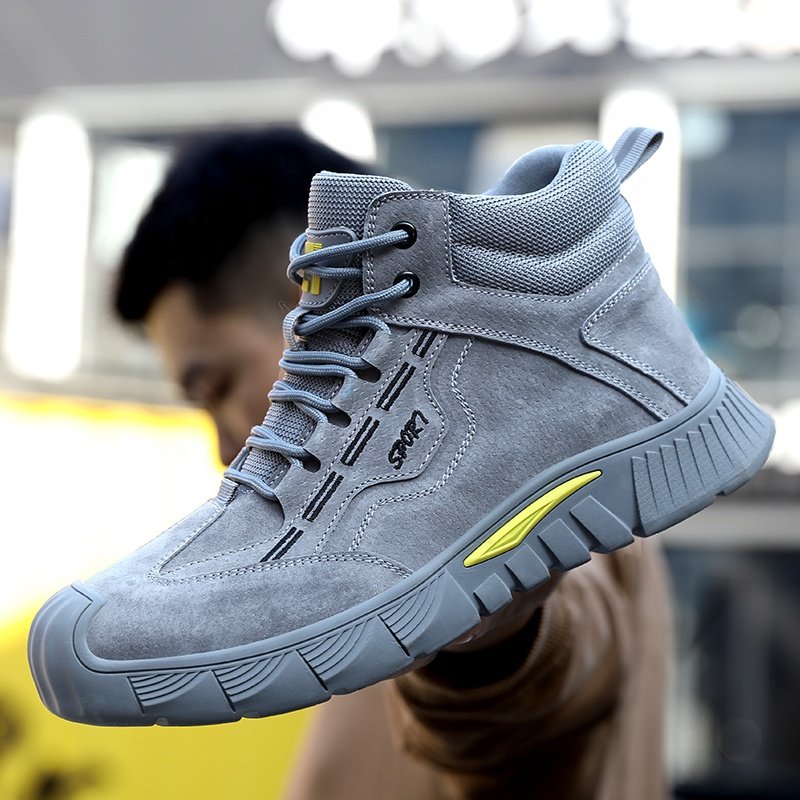 GUYISA Popular European Standard CE Breathable Safety Shoes Lightweight Breathable Industrial Construction Work Boots