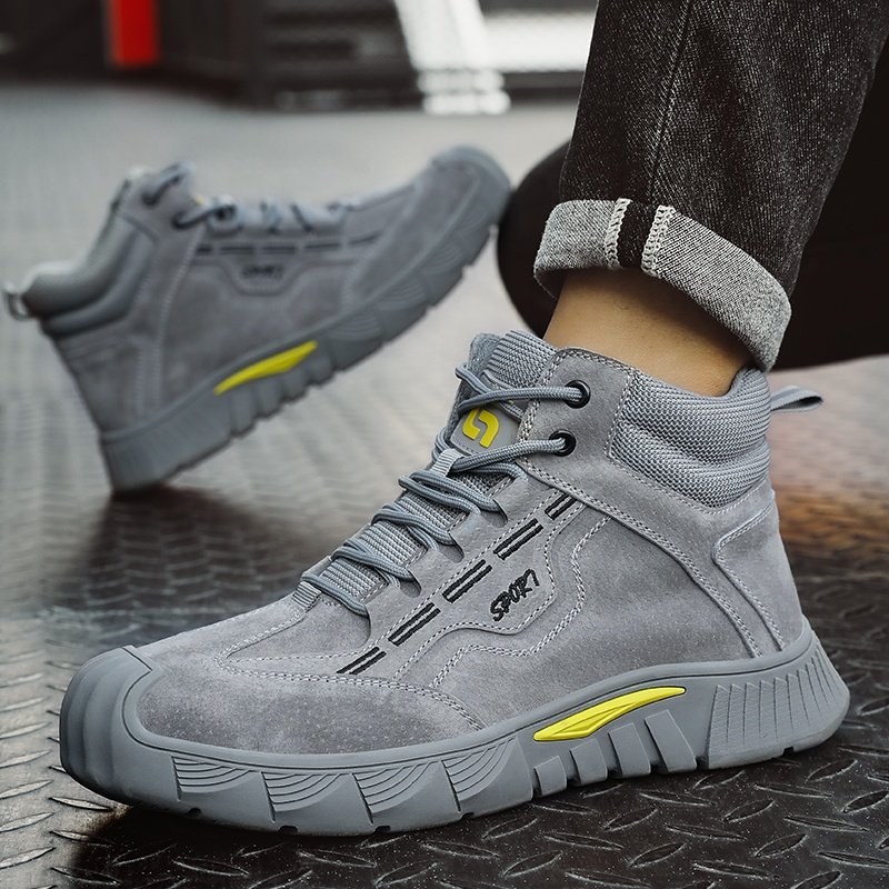 GUYISA Popular European Standard CE Breathable Safety Shoes Lightweight Breathable Industrial Construction Work Boots
