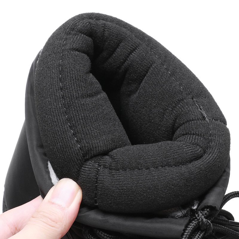 Winter Fashion Detachable Space Boots Plus Fleece Moon best quality Shoes Non Slip Furry Platform Boots