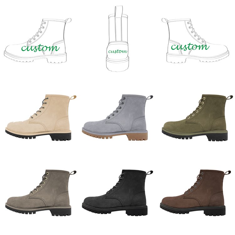 Wholesale Elastic Classical Casual Men's Chukka Ankle Boots British Shoes Lightweight Chelsea Shoe Layer Pigskin Martin Boots