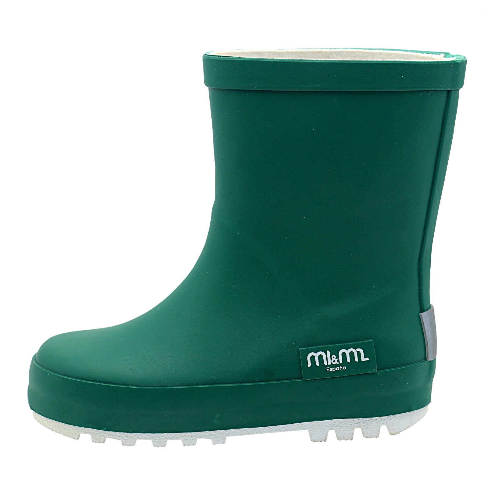 Wellie Bare Solid Barefoot Wellington Rain Boots Green