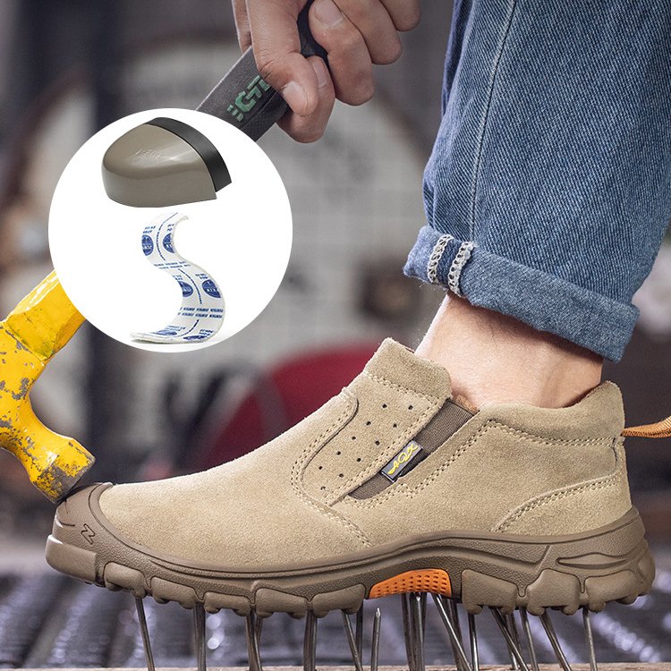 Non-slip Anti-smash Anti-stab Unisex Work Boots Shoes Men Indestructible Shoes Steel Toe Safety Shoes Boots