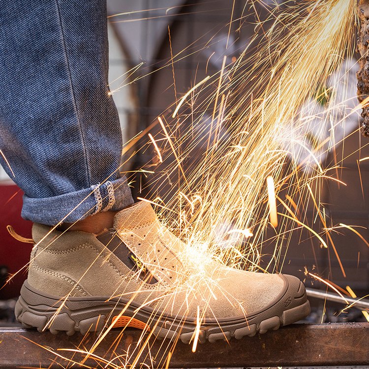 Non-slip Anti-smash Anti-stab Unisex Work Boots Shoes Men Indestructible Shoes Steel Toe Safety Shoes Boots
