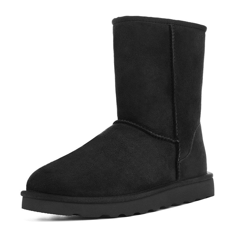 2024 Wholesale Custom Fashion Waterproof Casual Sheepskin snow boots Women Girls Winter Snow Boots Wool Fur Boots