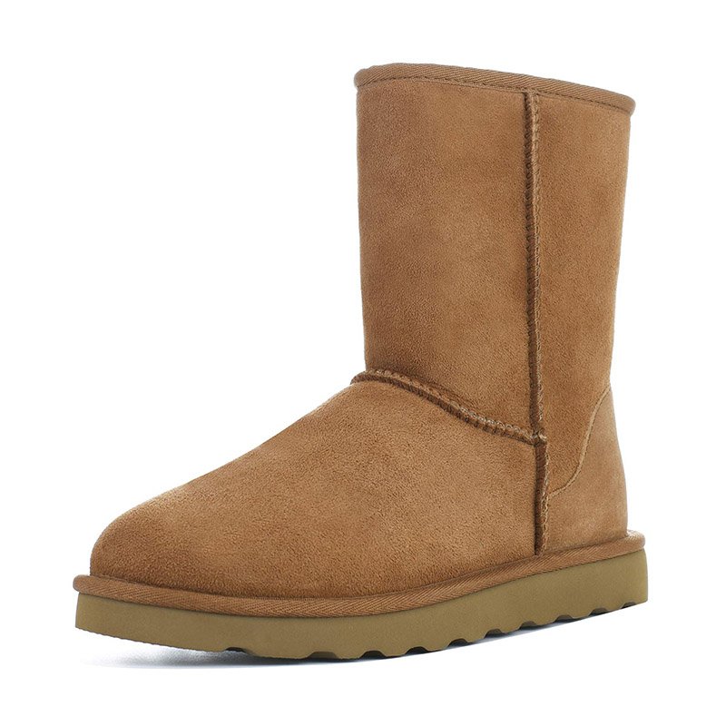 2024 Wholesale Custom Fashion Waterproof Casual Sheepskin snow boots Women Girls Winter Snow Boots Wool Fur Boots