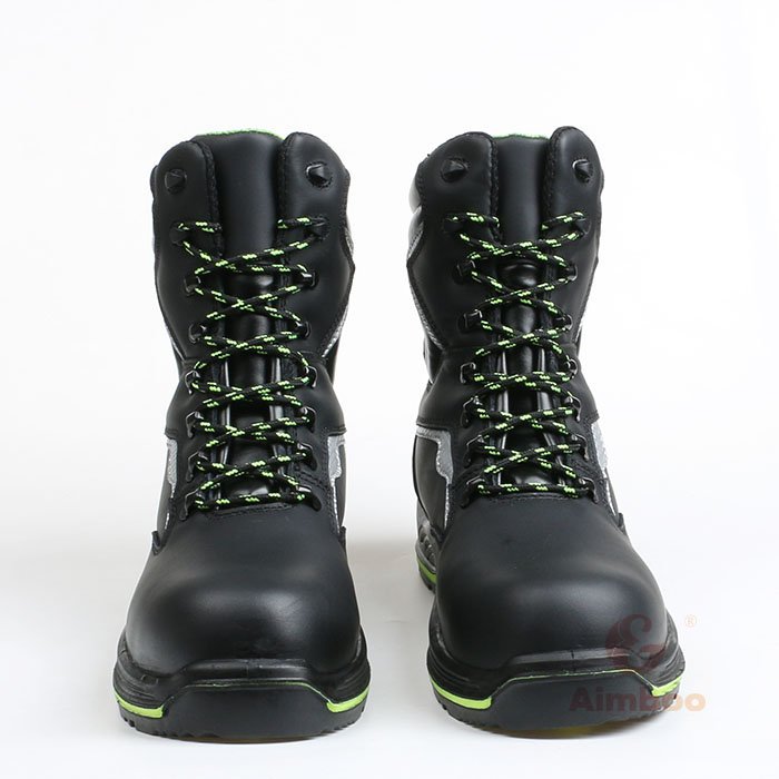manufacturer factory custom safety shoes for men steel toe boots leather slip resistant waterproof stab resistant s3 wholesale