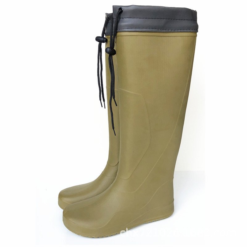 Hunting Fishing Boots Rubberized EVA Lightweight Super Anti-Wearable Adjustable Cuff Gumboots Water Boots EVA Foam Boots