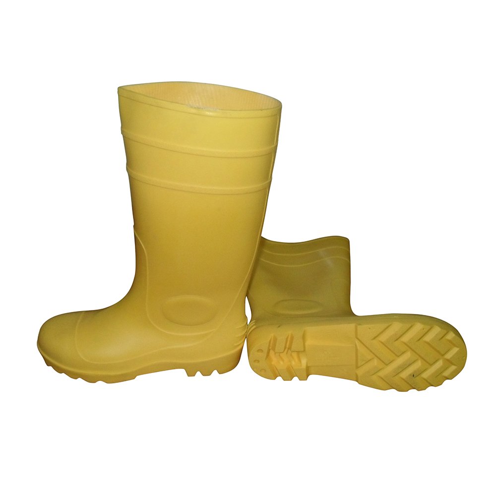 Lightweight and Durable Protective Footwear Waterproof PVC Wellington Rain Boots