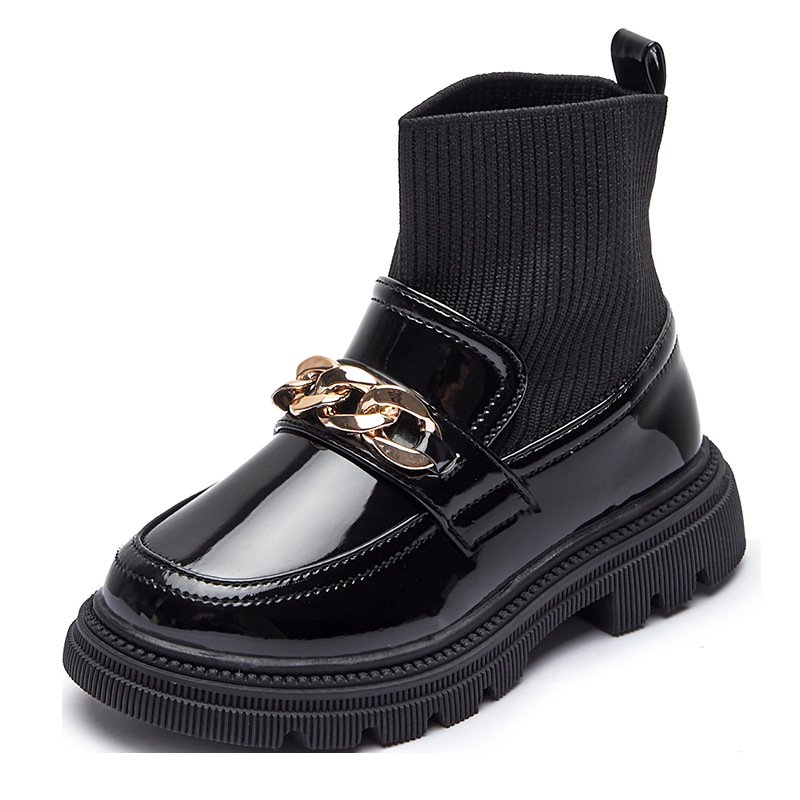 Conyson 2024 Factory New High Quality Rts Girls Winter Kids Socks Shoes Fashion Designer Child Non-slip Boy Girl Boot Shoes