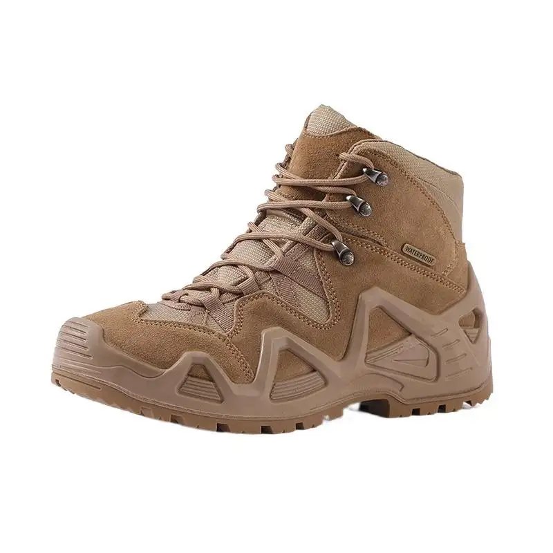 Outdoor Custom Boots Sports Tactical Boots Low Top Desert Waterproof Hiking Shoes