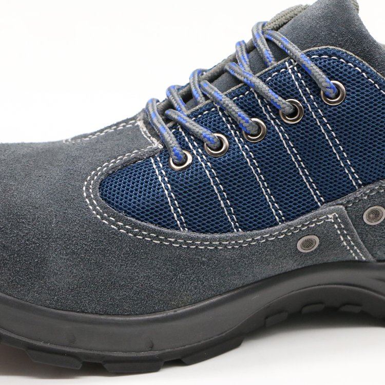 MaxiPact Unisex Work Boots Genuine Leather Iron Toe Midsole PU Outsole Mesh Winter/Spring/Autumn Outdoor Safety Slip-Resistant