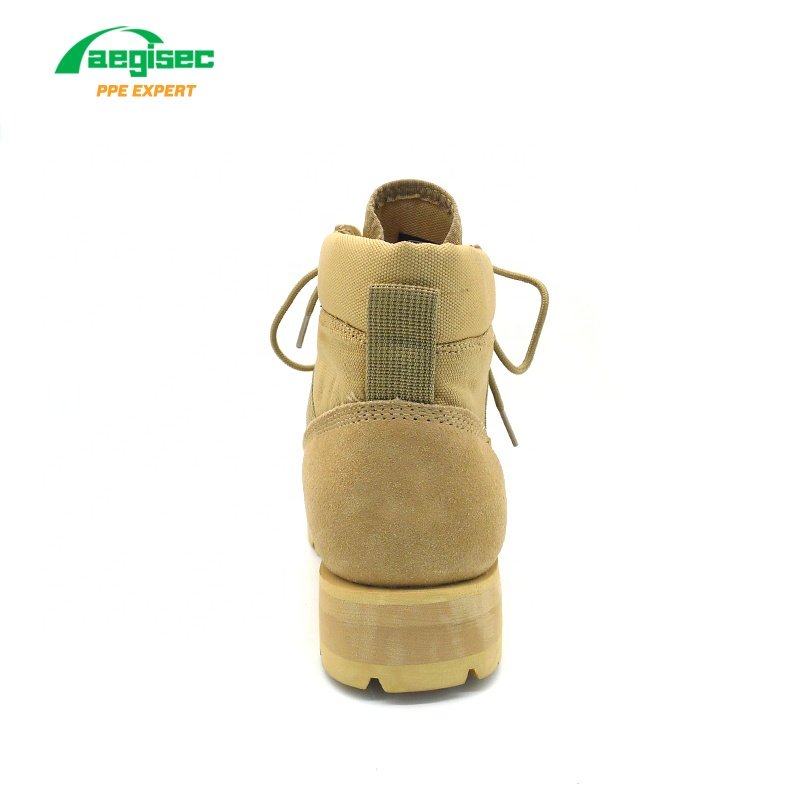 AEGISEC brand cow suede tactical boots hot melt oil slip resistant jungle shoes rubber sole desert boots men shoes