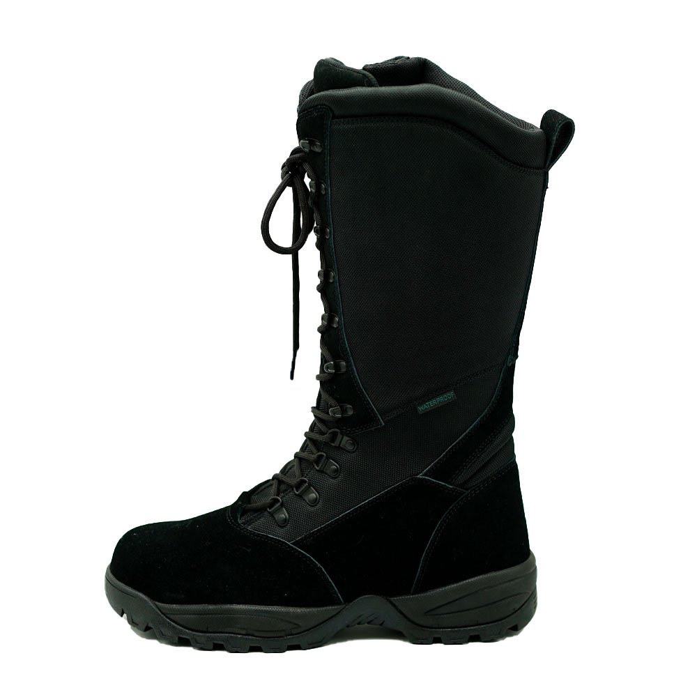 Customized 16-inch hiking boots Anti-puncture midsole industrial and Cow suede boots outdoor hunting boots