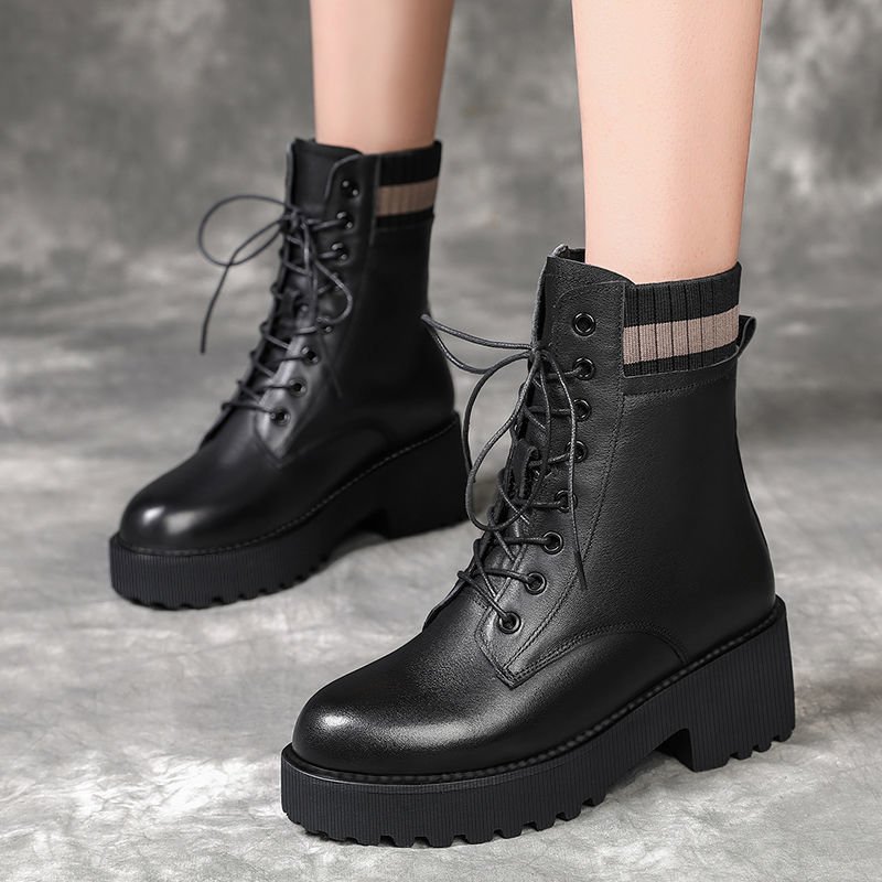 boots for women new plush and thick short boots with thick soles for versatile trendy women custom shoe manufacturers