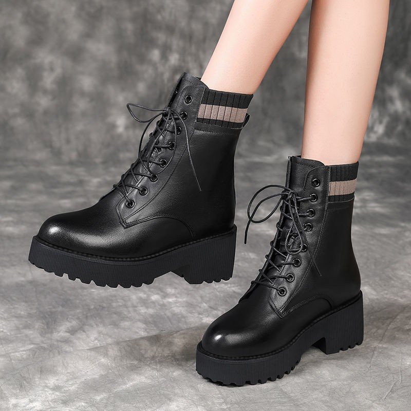boots for women new plush and thick short boots with thick soles for versatile trendy women custom shoe manufacturers
