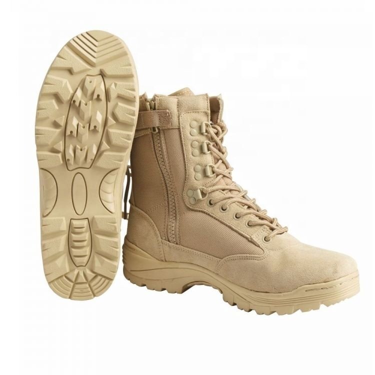 Rocky Buffalo Latest design big size high top canvas shoes foldable desert outdoor walking boots for men