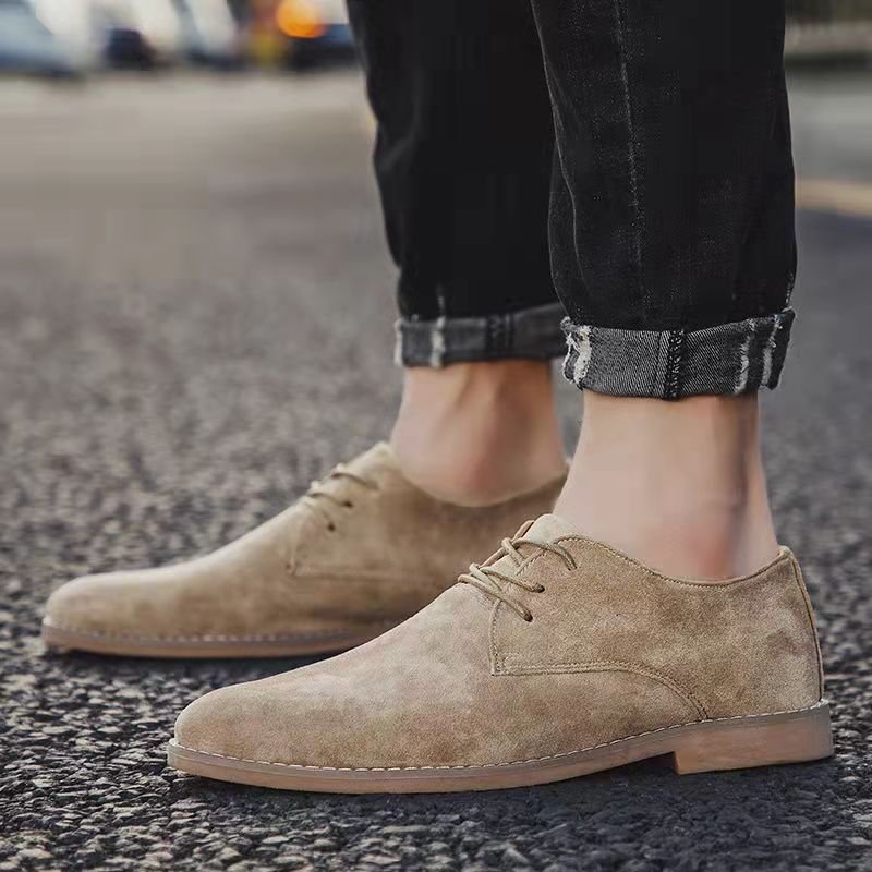 Men's outdoor high-top boots cowboy leather men's boots