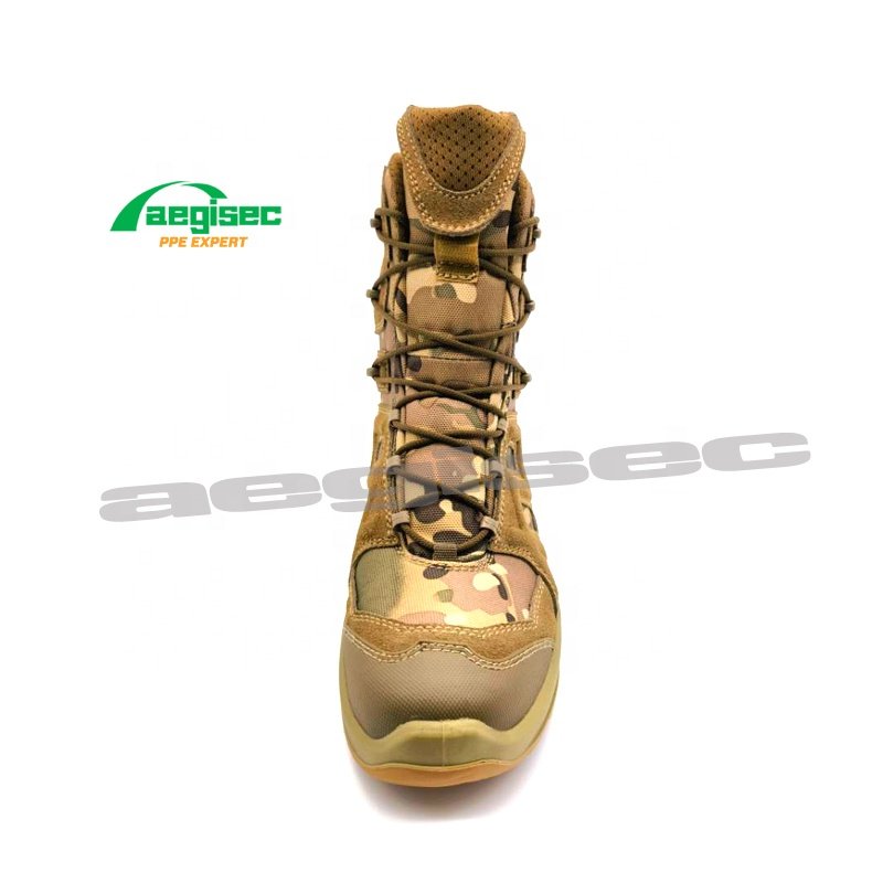AEGISEC cheap combat jungle boots insulated slip oil resistant lace up desert boots
