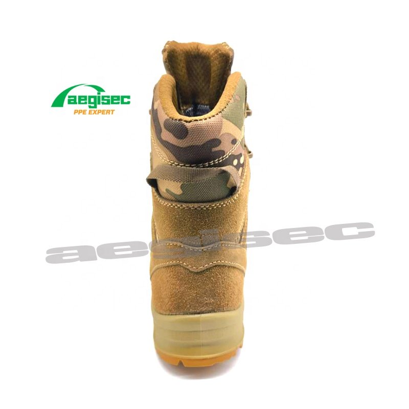 AEGISEC cheap combat jungle boots insulated slip oil resistant lace up desert boots