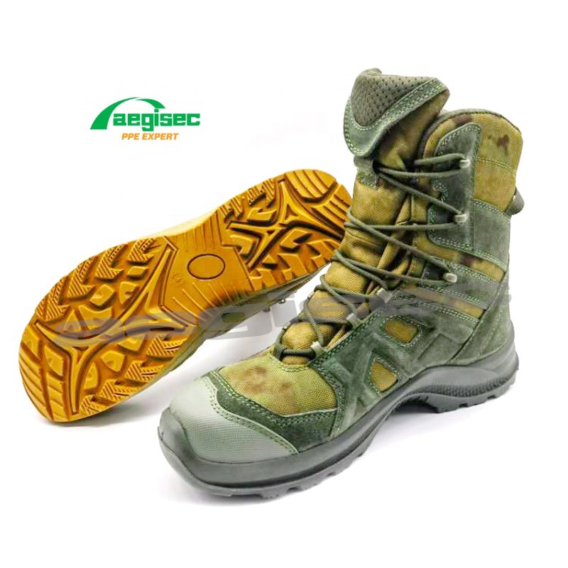 AEGISEC cheap combat jungle boots insulated slip oil resistant lace up desert boots