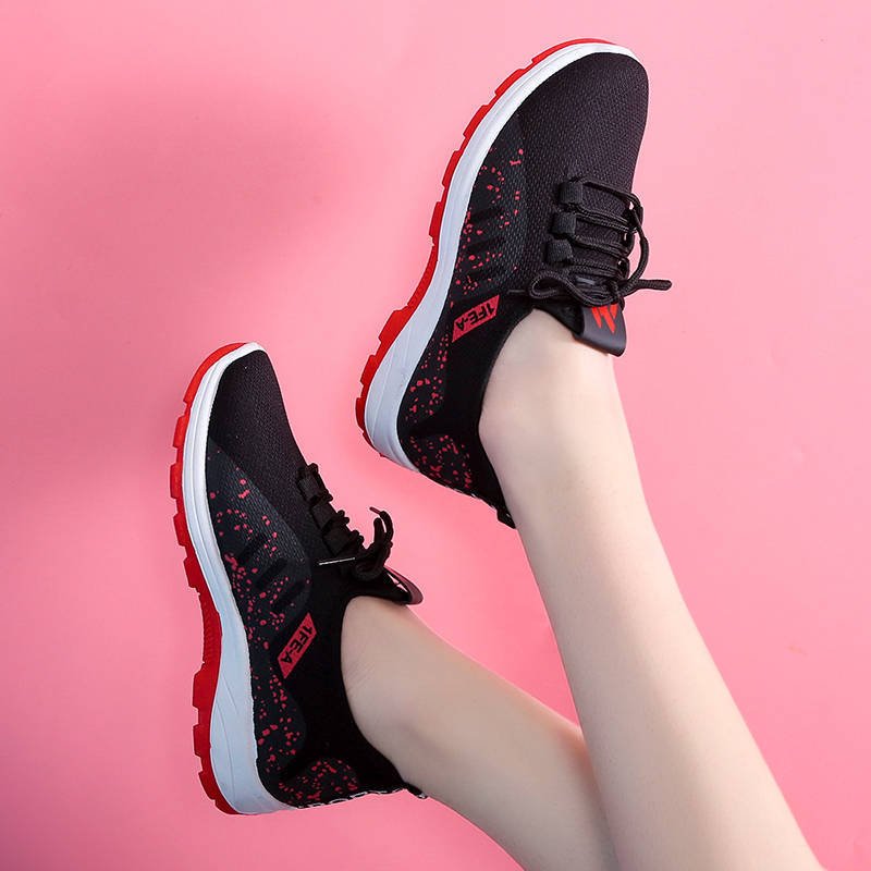 wholesale cheaper Breathable Flats for women good quality Sneakers Print sport Sandals summer Boots Casual lady Shoes