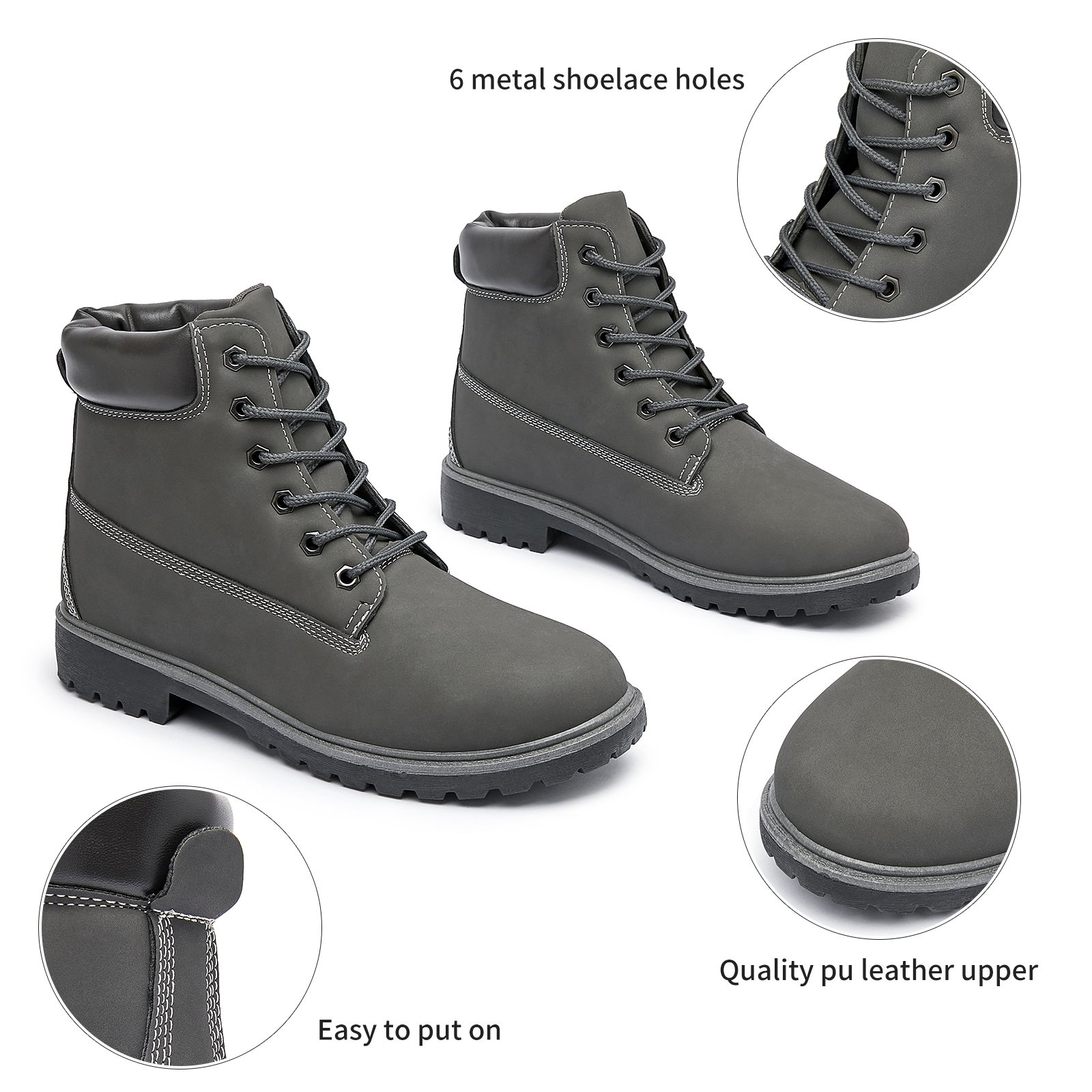 Brand New style Winter Girls High Boots Platform Leather Fall Boots for women Ladies Boots on Sale Fast Ship from USA