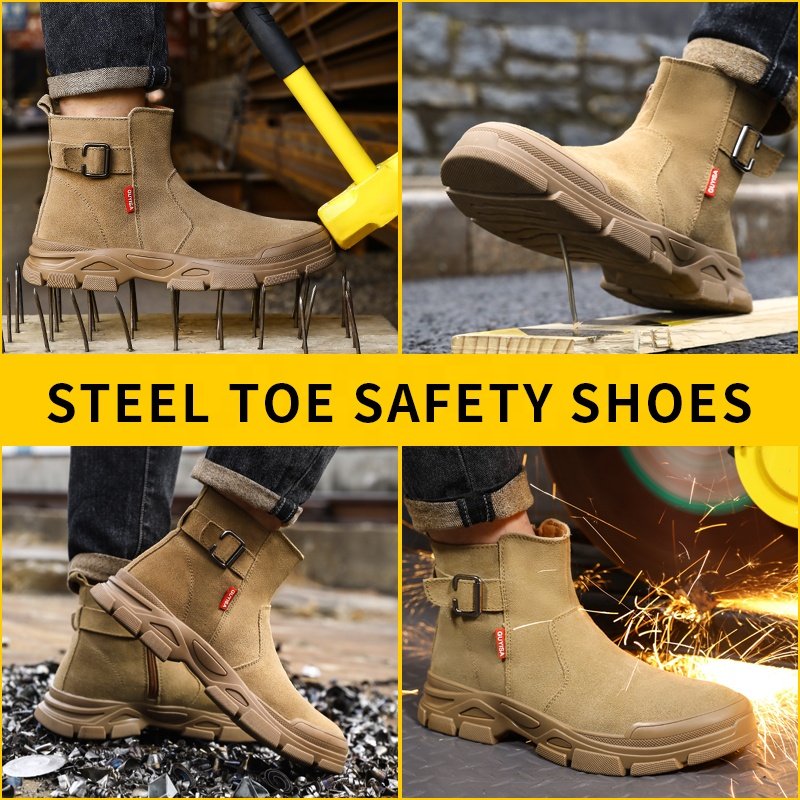 GUYISA Industrial Safety Boots accept custom welder steel toe safety boots
