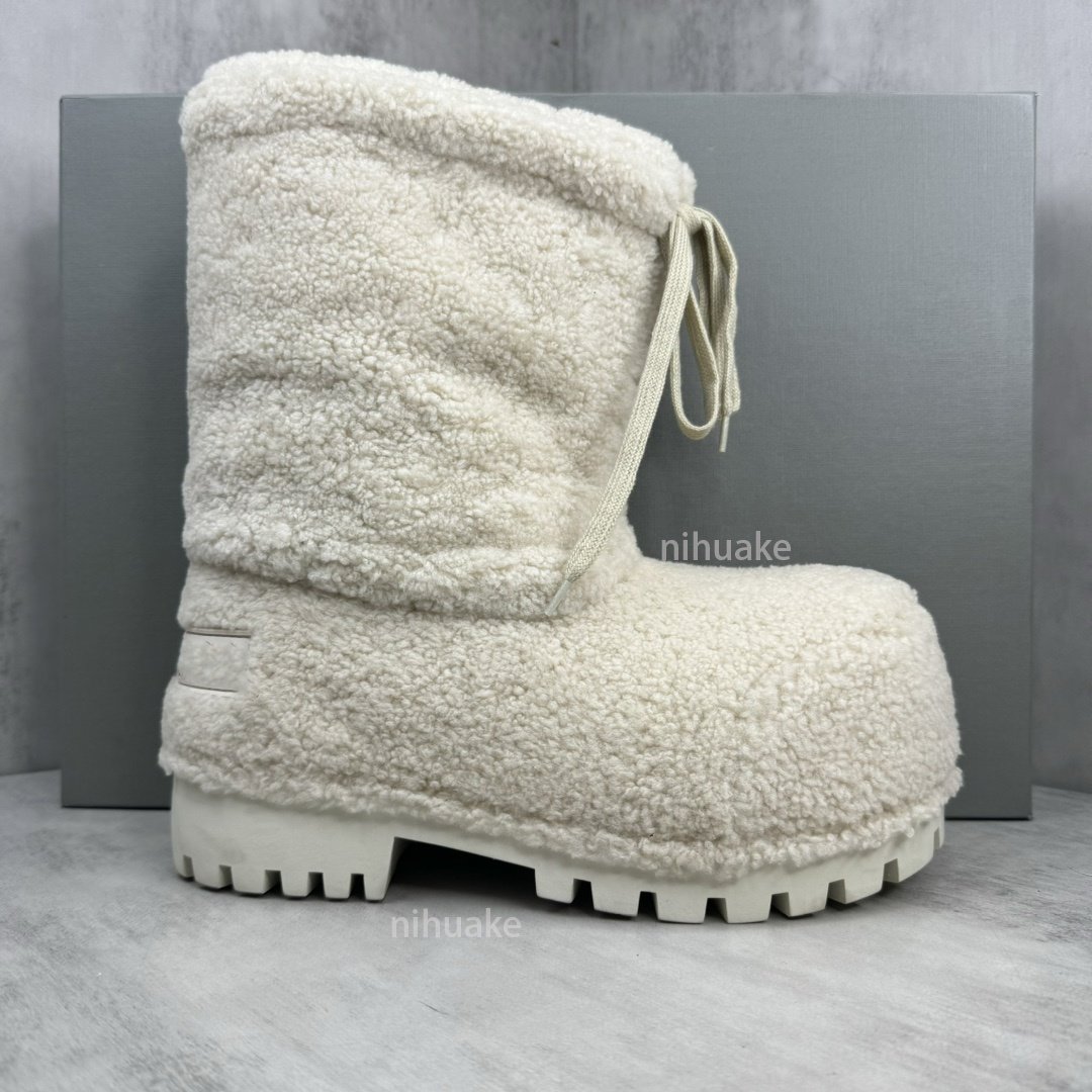 2024 Best Selling Men Boot Women Designer Fur Shoes Men's Black Alaska Low snow Designer Suede Boots