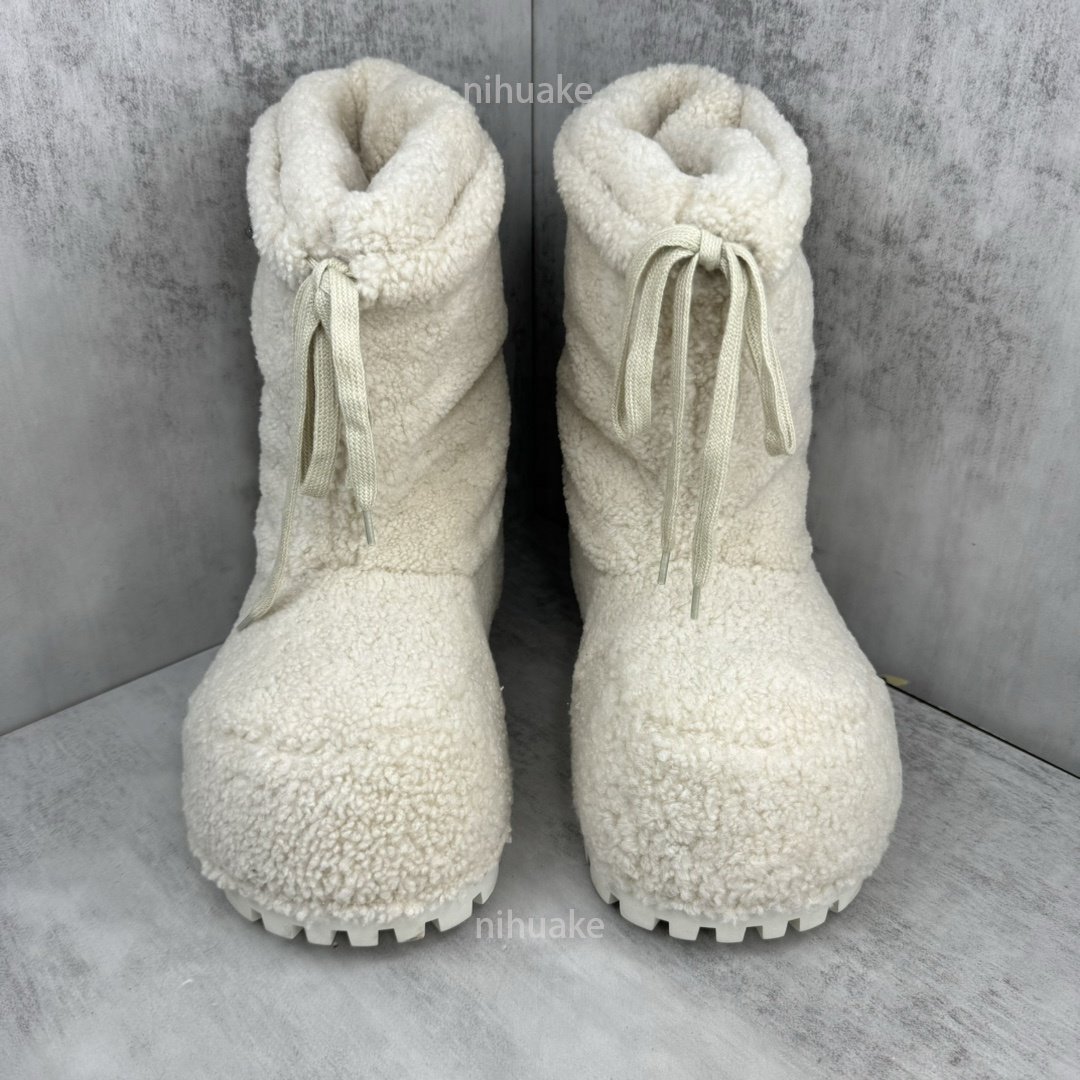 2024 Best Selling Men Boot Women Designer Fur Shoes Men's Black Alaska Low snow Designer Suede Boots