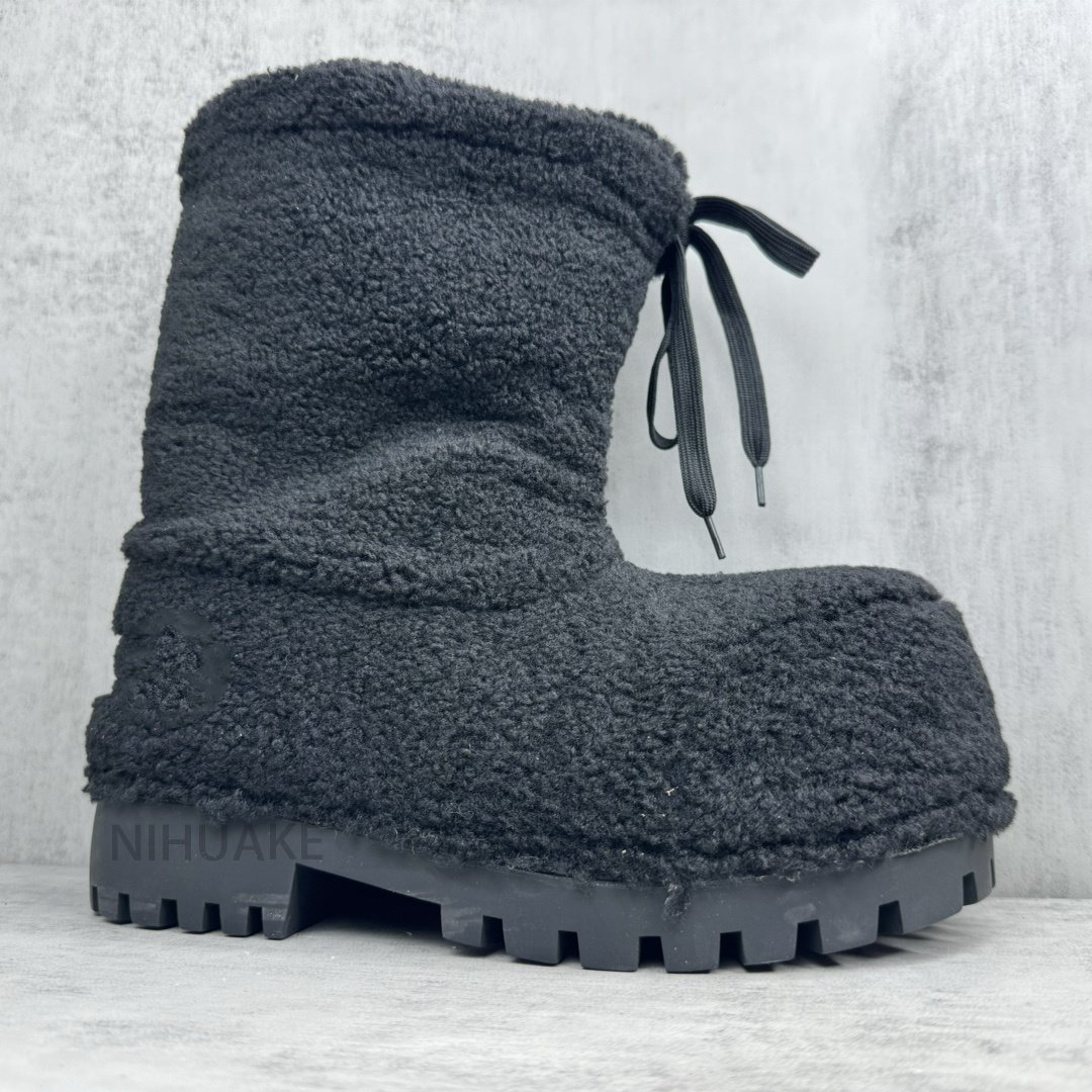 2024 Best Selling Men Boot Women Designer Fur Shoes Men's Black Alaska Low snow Designer Suede Boots