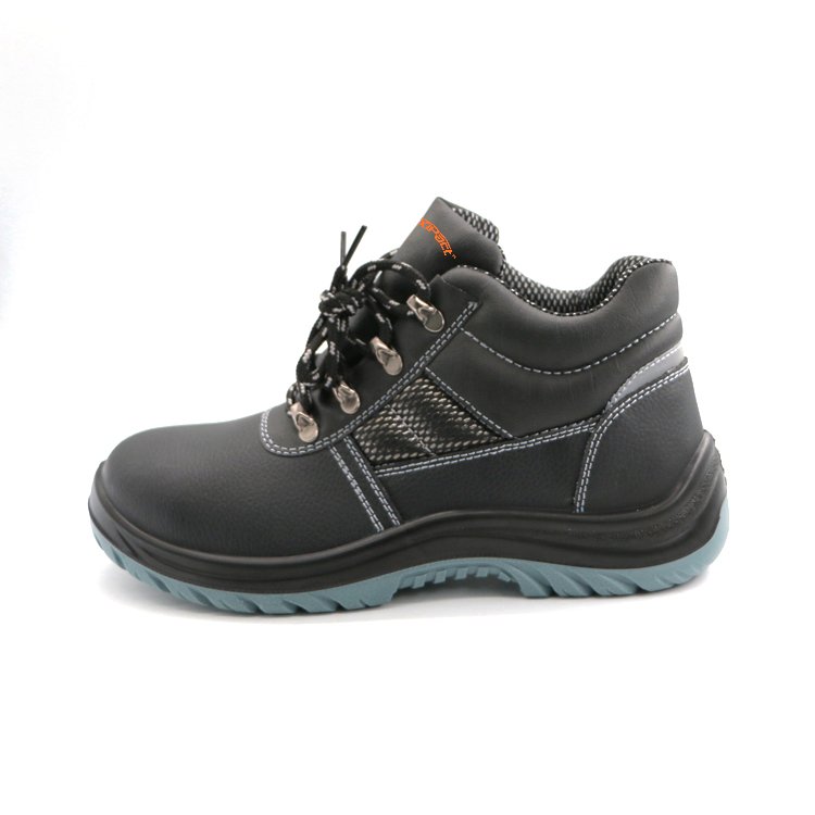 MaxiPact Unisex Sports-Style Work Boots Steel Midsole Steel Toe Embossed Leather PU Outsole Mesh Outdoor Safety