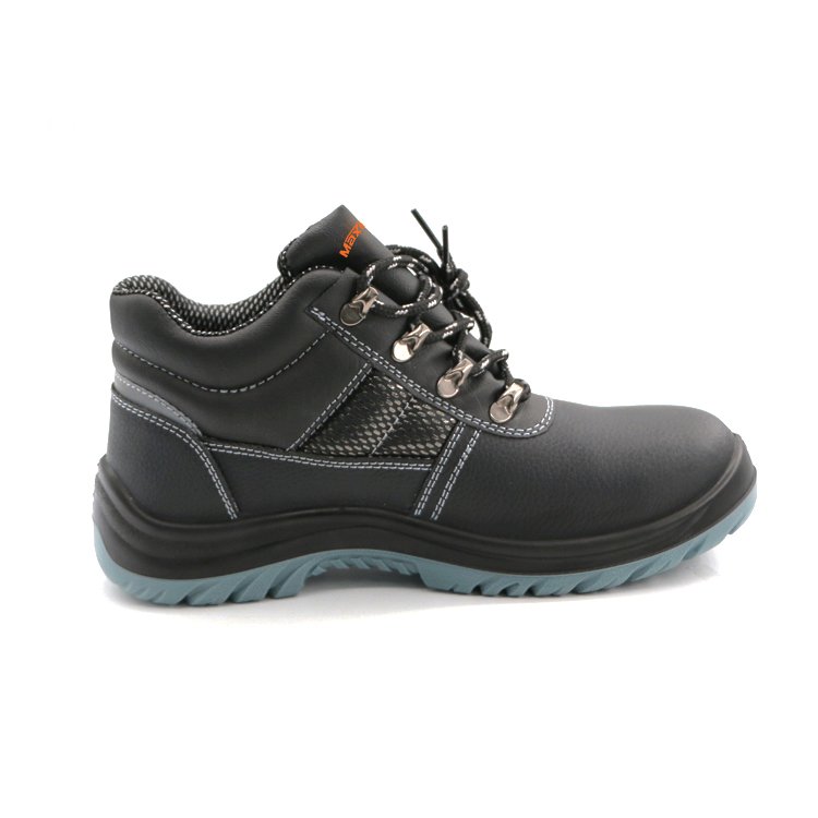 MaxiPact Unisex Sports-Style Work Boots Steel Midsole Steel Toe Embossed Leather PU Outsole Mesh Outdoor Safety