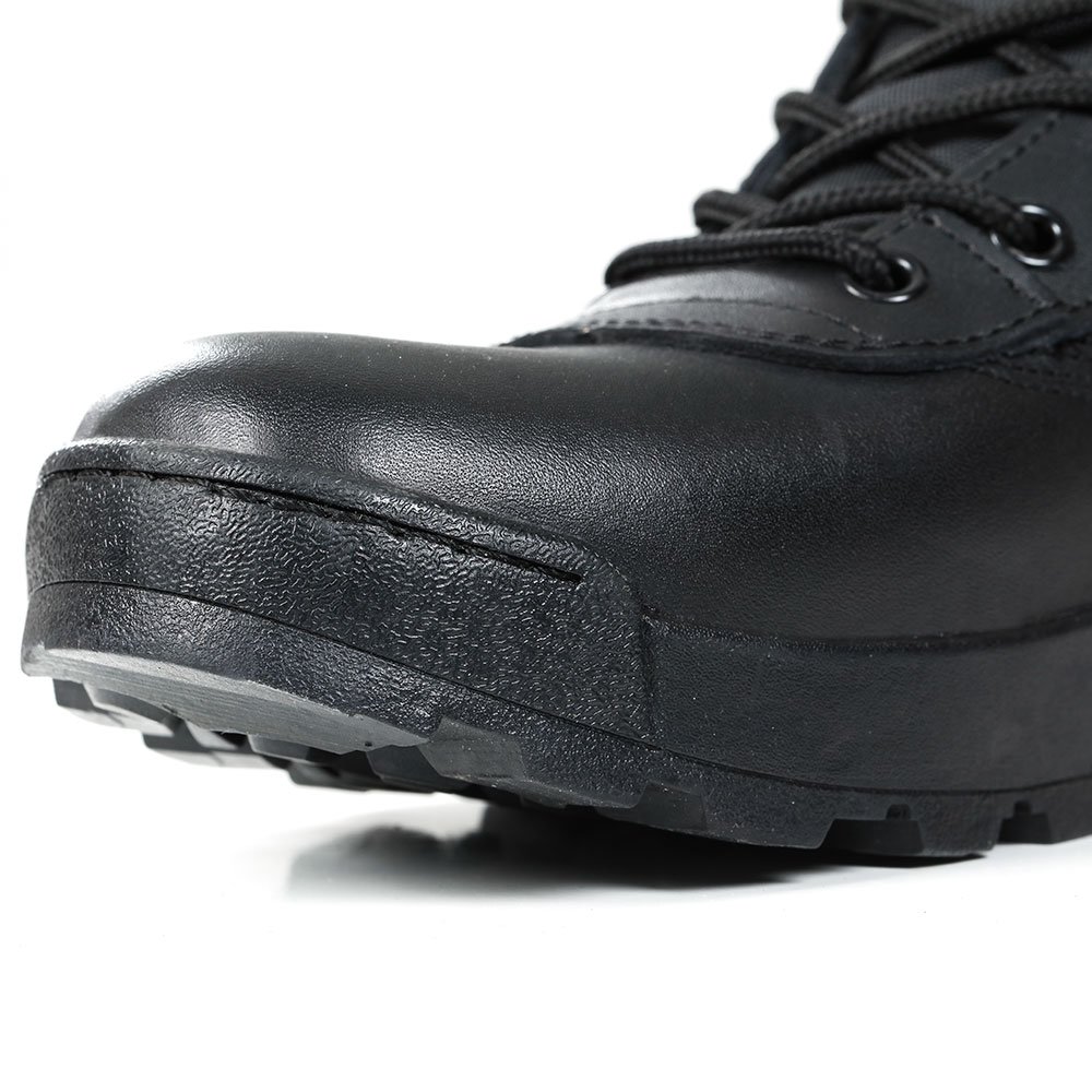 Best Seller Cheap Black Genuine Leather Tactical Boot with Side Zipper Training Boots Botas