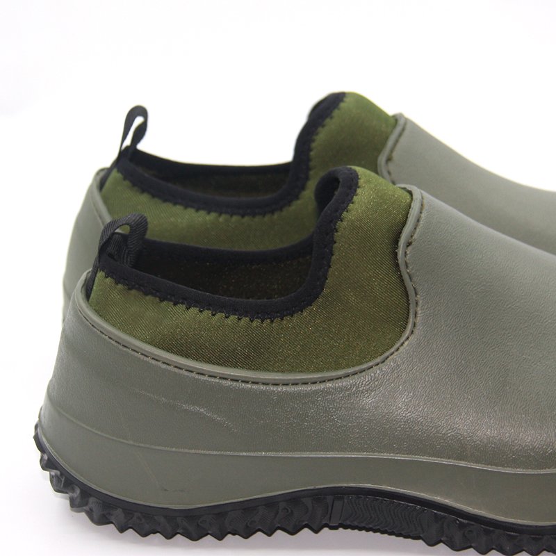 Custom logo OEM adult EVA neoprene cheap garden shoes fall waterproof garden rain boots for woman men