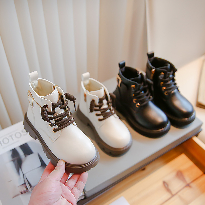 Walking Ankle Warm Shoes for Kids Fashion Soft Children Western Boots Wholesale Casual Girls and Boys Winter Safety Boots