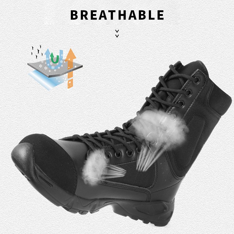OBSHORSE Tactical American Us Russian Tactical Combat Boots Or Men Women Tactical Shoes