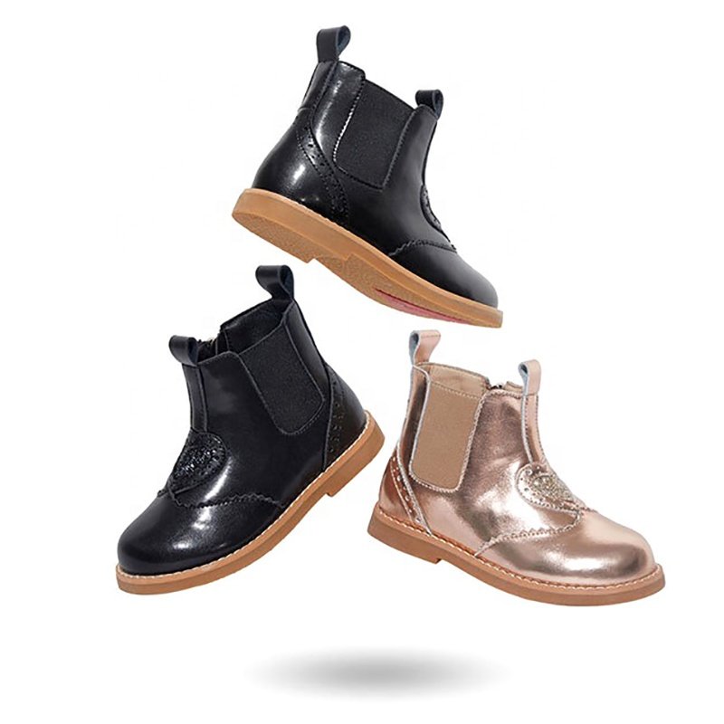 Girls boots new children's soft-soled little girls short autumn and winter princess boots