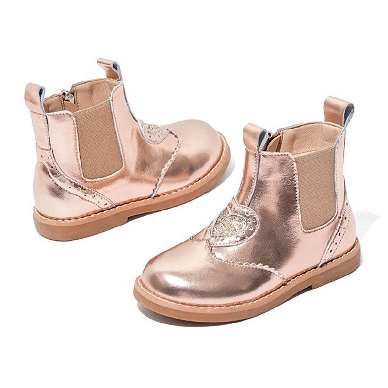 Girls boots new children's soft-soled little girls short autumn and winter princess boots