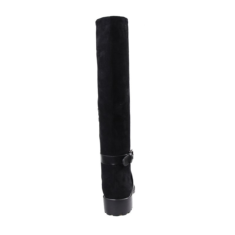 Latest Woman Blush Boot Lady Winter Knee Boot