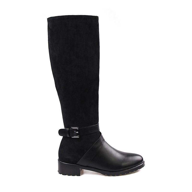 Latest Woman Blush Boot Lady Winter Knee Boot